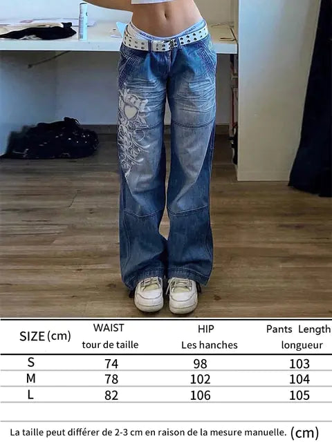 Levant Printed Cargo Jeans