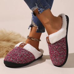 Levant Winter Plush Slippers