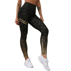 Levant Women Gold Print Leggings