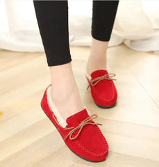 Levant Winter Casual Plush Flat Shoes