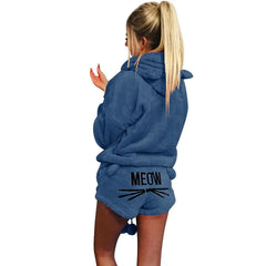 Levant Meow Hoodie PJ's set