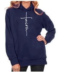 Levant Essentials Faith Printed Hoodie