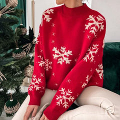 Levant Christmas Sweater Snowflake Jumper