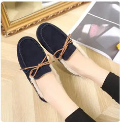 Levant Winter Casual Plush Flat Shoes