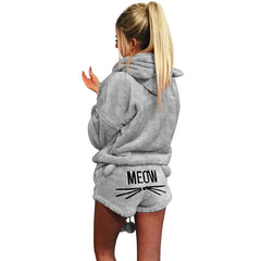 Levant Meow Hoodie PJ's set