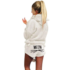 Levant Meow Hoodie PJ's set