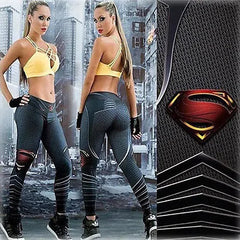 Levant Superman Printing Women Leggings