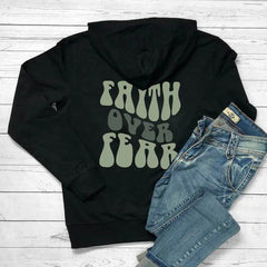 Levant Essentials Faith Over Fear Hoodie