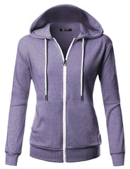 Levant GIVON Basic Lightweight Zip Up Hoodie