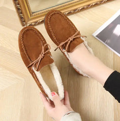 Levant Winter Casual Plush Flat Shoes