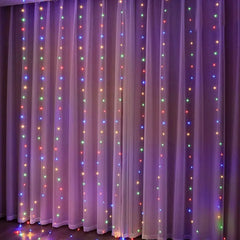 Levant Christmas Curtain Lights