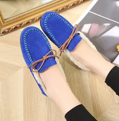 Levant Winter Casual Plush Flat Shoes