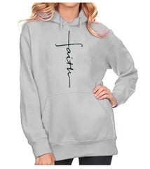 Levant Essentials Faith Printed Hoodie