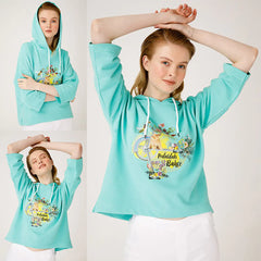 Levant Biggdesign Nature Garden On The Pedal Women Hoodie