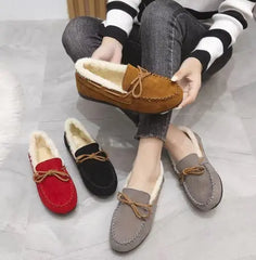 Levant Winter Casual Plush Flat Shoes