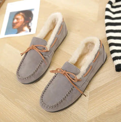 Levant Winter Casual Plush Flat Shoes