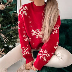 Levant Christmas Sweater Snowflake Jumper