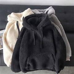 Levant Essentials Winter Fluffy Furry Hoodie