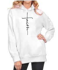 Levant Essentials Faith Printed Hoodie