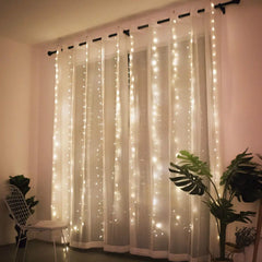 Levant Christmas Curtain Lights