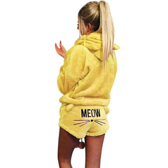 Levant Meow Hoodie PJ's set