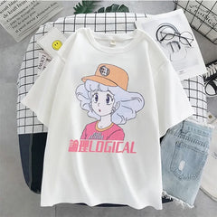 Levant Short Sleeve Oversized Anime T-shirts