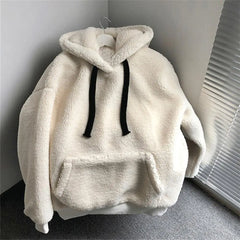 Levant Essentials Winter Fluffy Furry Hoodie