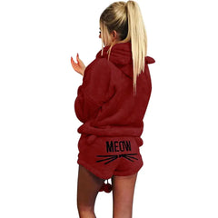 Levant Meow Hoodie PJ's set