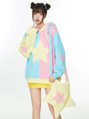 Levant Cute Star Hoodie For Women