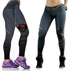 Levant Superman Printing Women Leggings