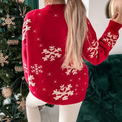 Levant Christmas Sweater Snowflake Jumper