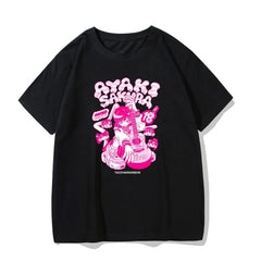 Levant Short Sleeve Oversized Anime T-shirts