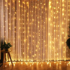 Levant Christmas Curtain Lights