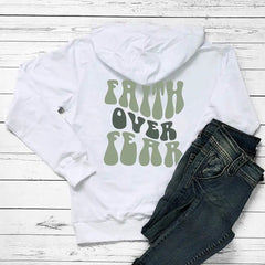 Levant Essentials Faith Over Fear Hoodie