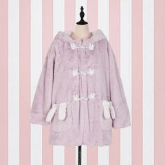 Levant Kawaii Ears Furry Hoodie