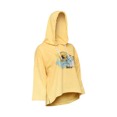 Levant Biggdesign Nature Women Hoodie Sweatshirt Yellow