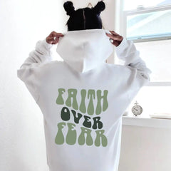 Levant Essentials Faith Over Fear Hoodie