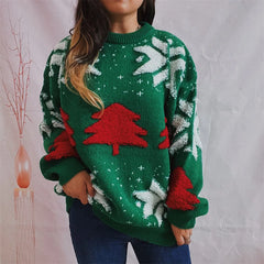 Levant Christmas Sweater Knit Elastic Jumper